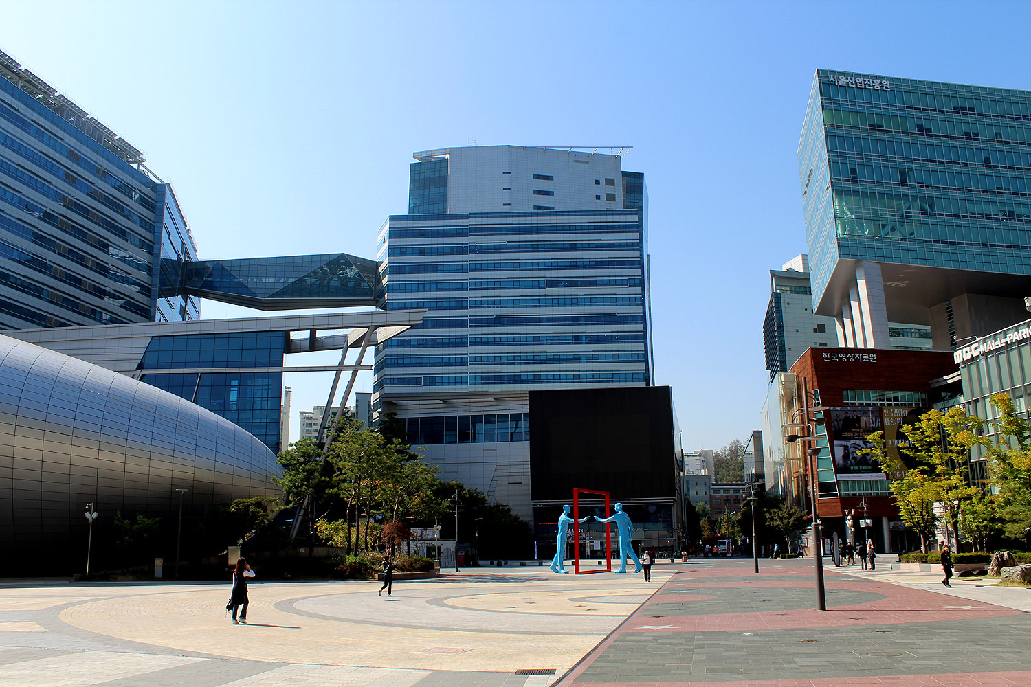 Digital Media City, een hightech wijk in Seoul